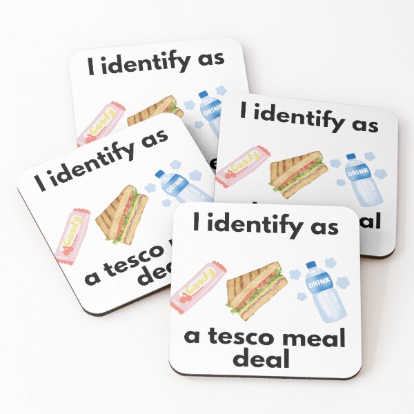 Item preview, I identify as a tesco meal deal  designed and sold by Peachy-Draws.