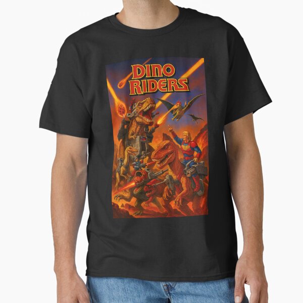 Item preview, Epic Dino Riders Toys Cartoon HD designed and sold by Retr0Tshirts.
