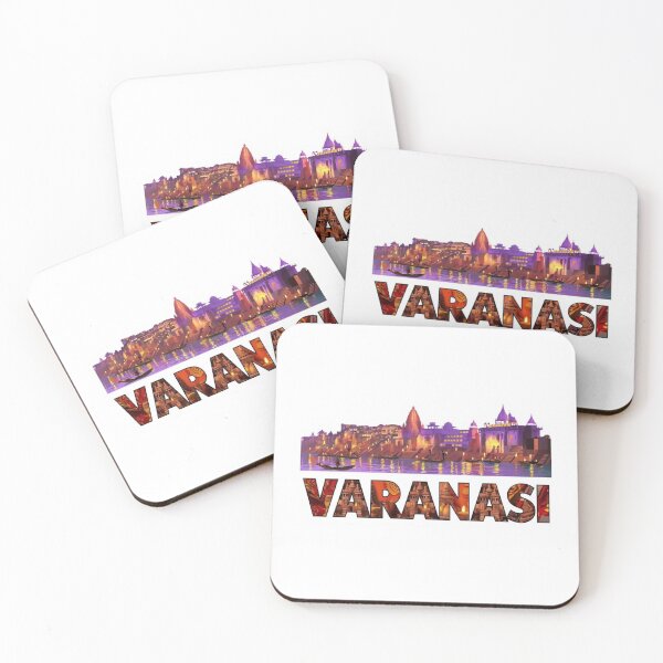 Item preview, Spiritual Varanasi Sticker – Temples, Ghats & Ganges Glow  Summer Reloaded: Ultra Gift Mode designed and sold by Imaginarium of Chaos falcon88 .