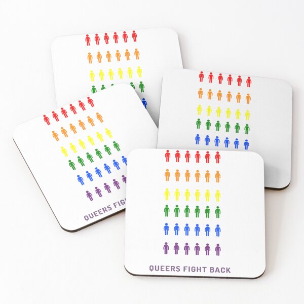 Item preview, Queers Fight Back designed and sold by Alittlemaebird.