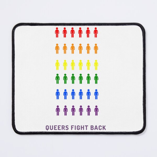 Item preview, Queers Fight Back designed and sold by Alittlemaebird.