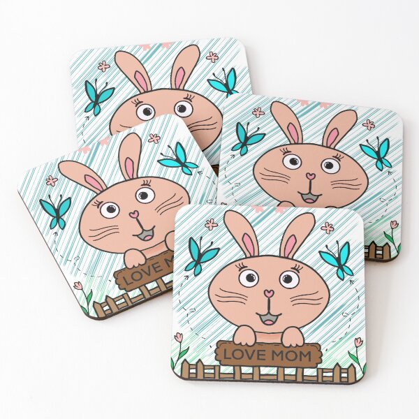 Item preview, Bunny Love Mom  designed and sold by LifeTU.
