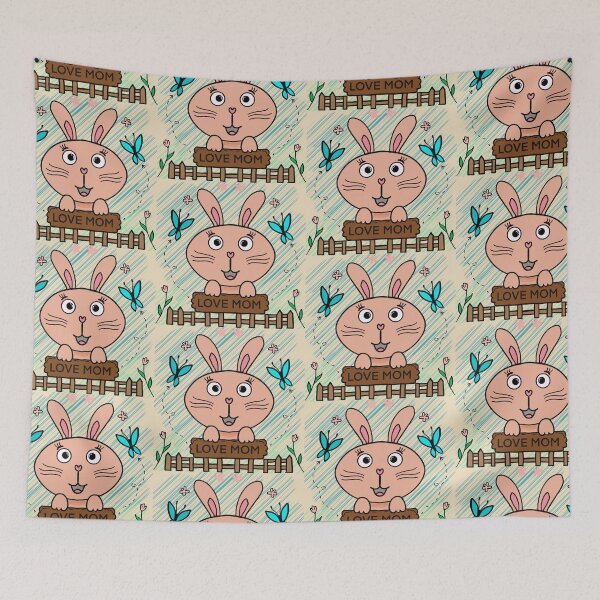Item preview, Bunny Love Mom  designed and sold by LifeTU.