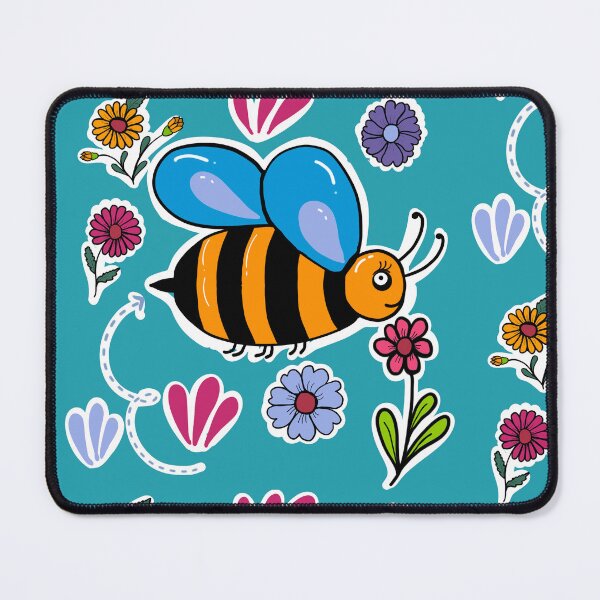 Item preview, Bee spring flowers designed and sold by LifeTU.