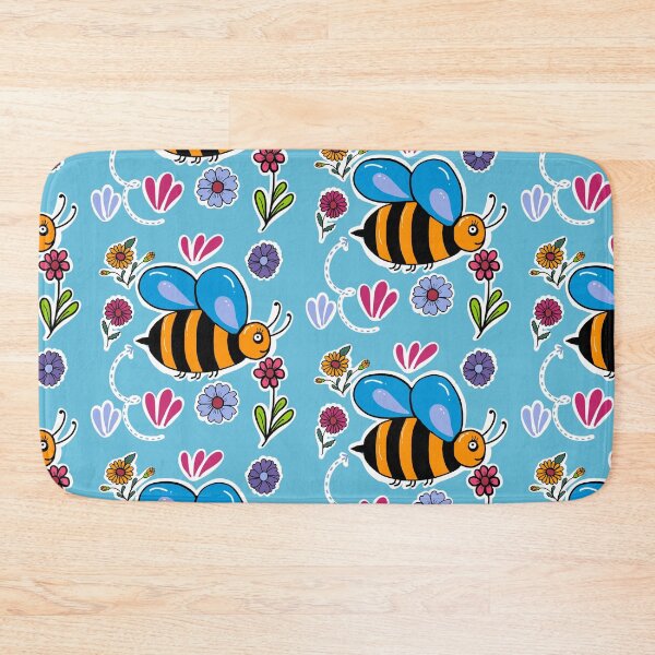 Item preview, Bee spring flowers designed and sold by LifeTU.