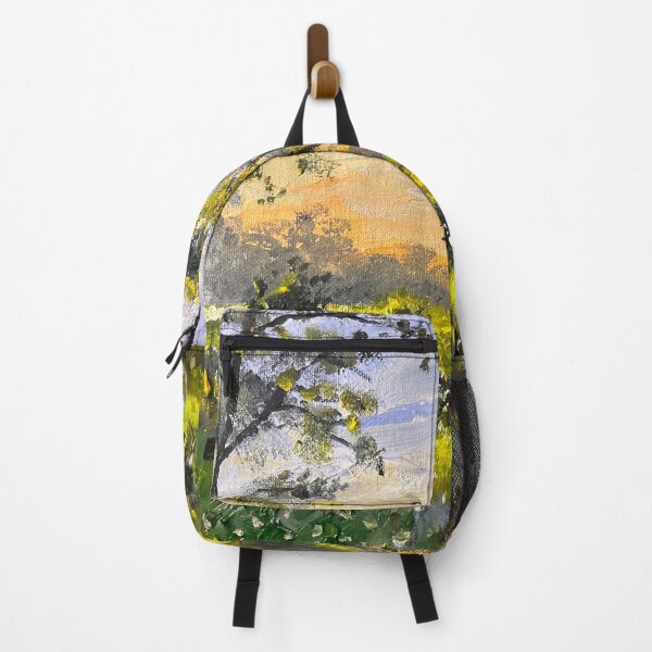 Item preview, Morning Meadow Landscape Painting designed and sold by TheArtCave.