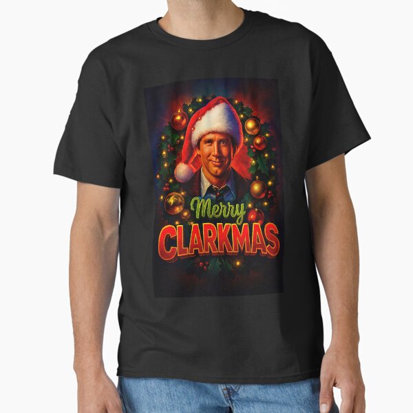 Item preview, National Lampoons Christmas Vacation Clark Griswold designed and sold by Retr0Tshirts.
