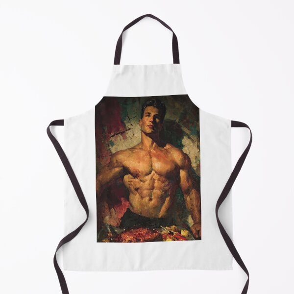 Item preview, Cracked Chestplate Defines Retro Muscular Toughness designed and sold by Piotrek0001.