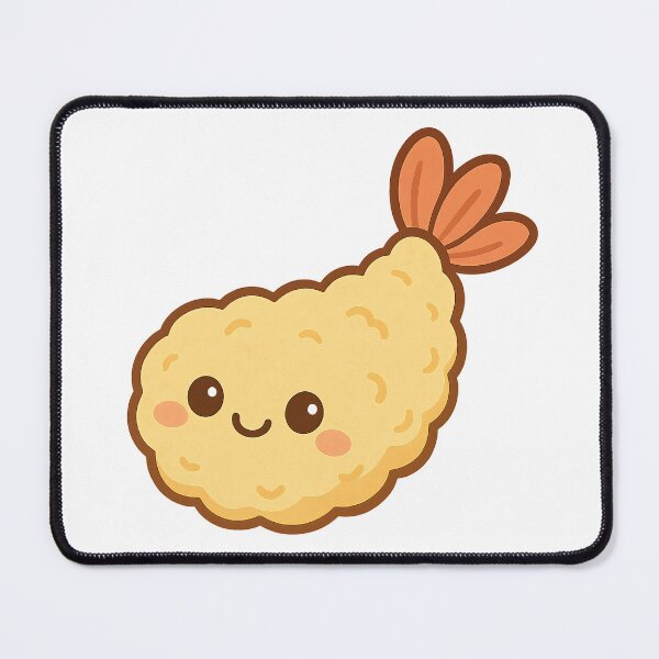 Item preview, Kawaii Tempura Shrimp – Crispy Ebi Friend designed and sold by NipponPop.