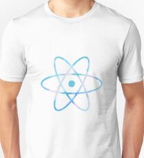 Water Color Science Atom Symbol Unisex T-Shirt