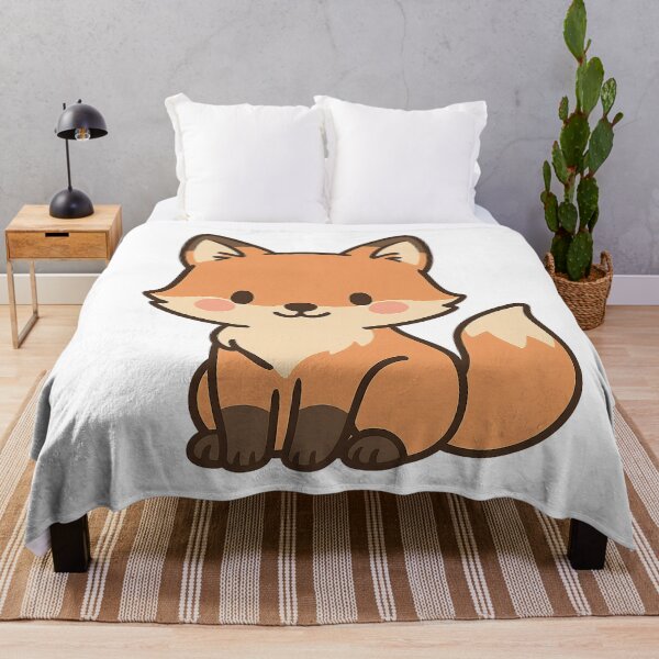 Item preview, Kawaii Hokkaido Red Fox – Ezo Kitsune Charm designed and sold by NipponPop.