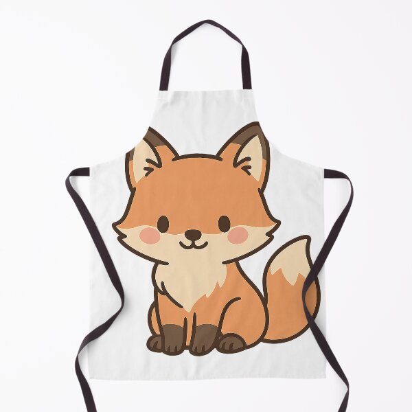 Item preview, Kawaii Hokkaido Red Fox – Ezo Kitsune Charm designed and sold by NipponPop.