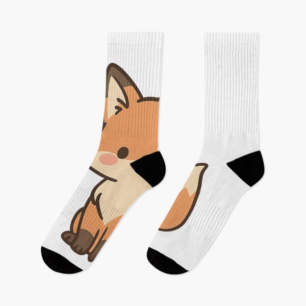 Item preview, Kawaii Hokkaido Red Fox – Ezo Kitsune Charm designed and sold by NipponPop.
