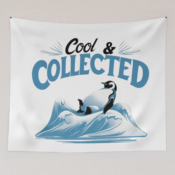 Item preview, Copy of "Penguin Zen Zone: Sleepy Penguin Relaxing - Cool and Collected   Design" designed and sold by Frame of Mind .