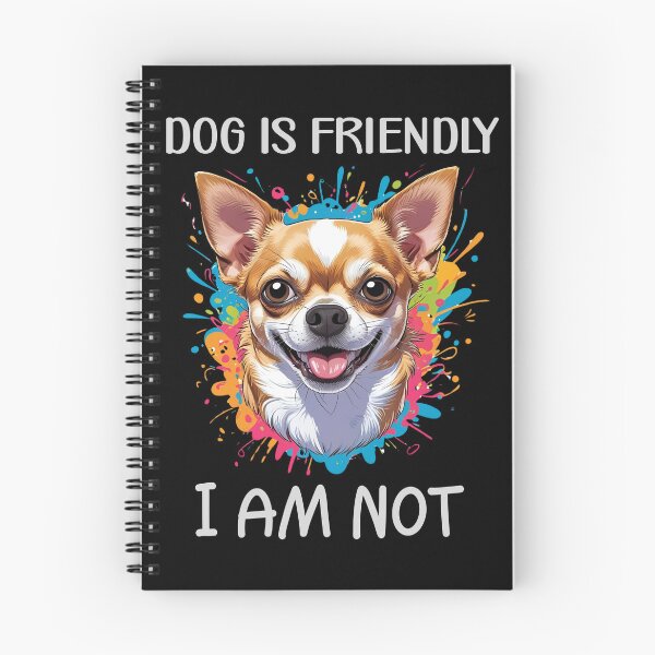 Item preview, El perro es amigable, yo no - diseño para mujeres amantes de los perros divertidos designed and sold by FurrFunPrints.