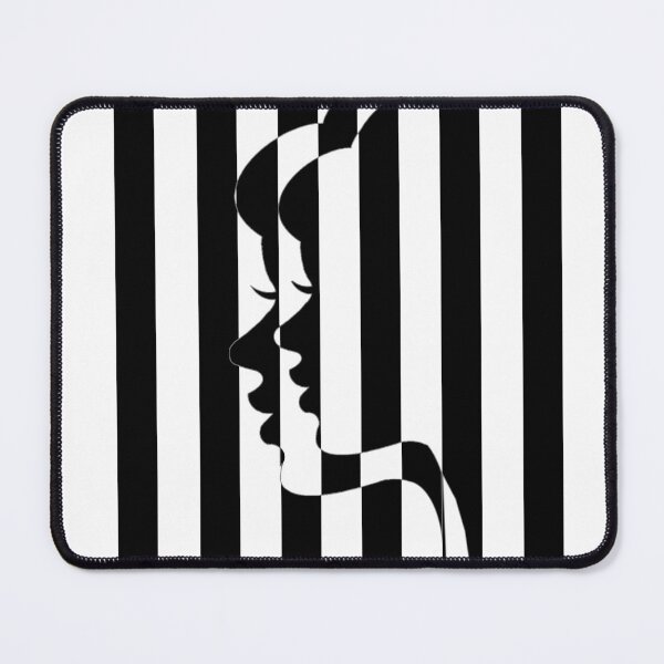 Item preview, Woman in Stripes Black and White designed and sold by TerenceLacey.