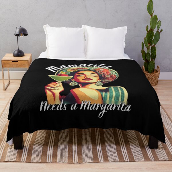 Aperçu de l'œuvre Mamacita a besoin d'une Margarita – Sassy Fiesta Vibes Art créée et vendue par MomentumbyOla.