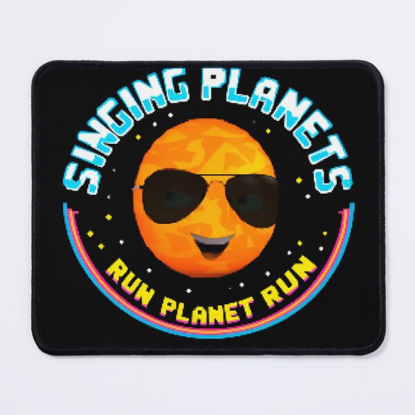 Item preview, SINGING PLANETS the GAME LOGO. RUN Planet RUN designed and sold by SingingPlanets.