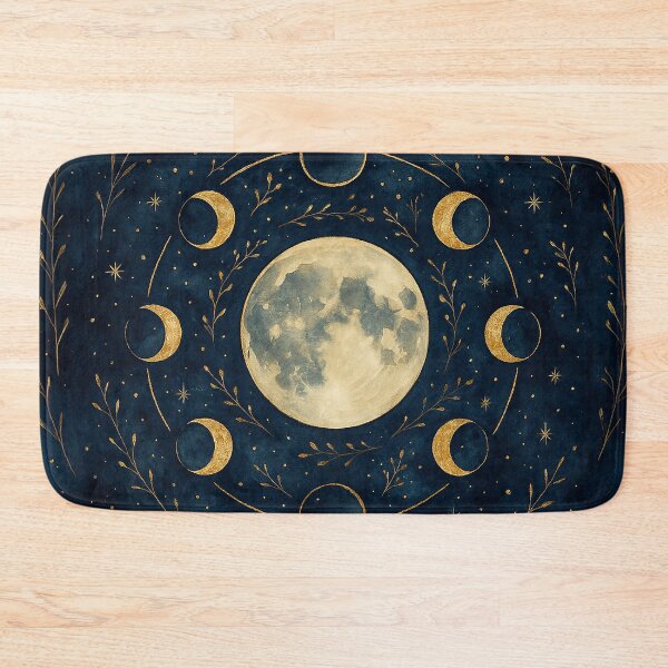 Item preview, Mystic Moon Phase Cycle - Celestial Lunar Art designed and sold by ArtStyleAlice.
