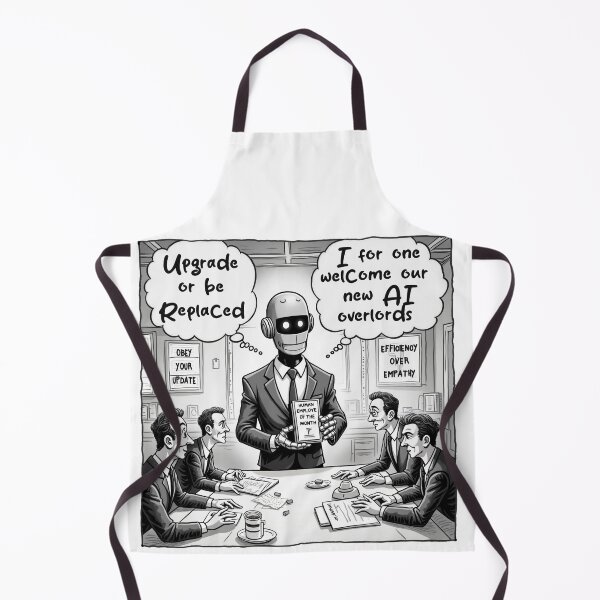 Item preview, Obey Your Update" – AI Satire Comic Design designed and sold by Pulse Creativity Designs.