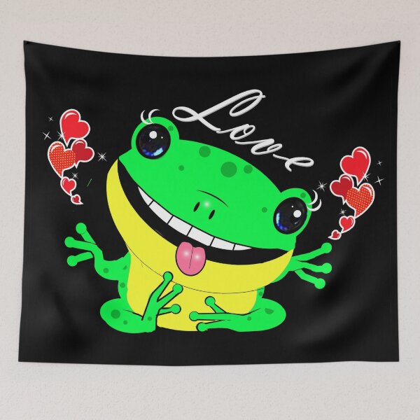 Item preview, A caring frog  designed and sold by Shirley cute art .