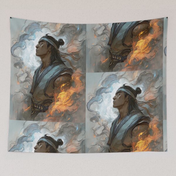 Item preview, Fire Dragon Liu Kang Mortal Kombat designed and sold by bapupa.