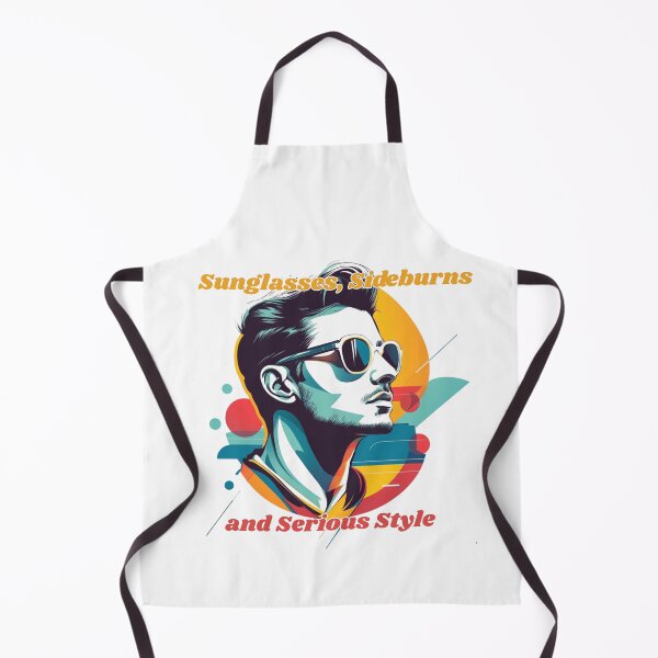 Item preview, Retro Cool Guy – Sunglasses, Sideburns & Serious Style designed and sold by MomentumbyOla.