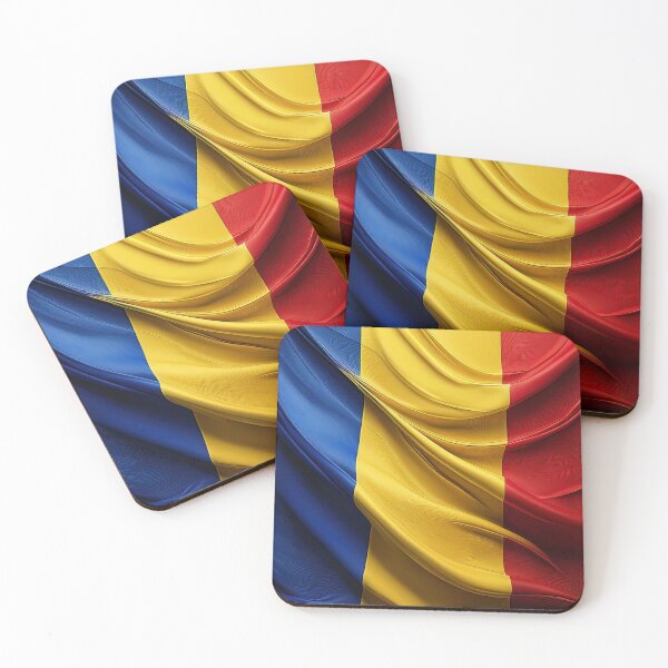 Item preview, The flag of Romania red yellow and blue designed and sold by Design your dreams.