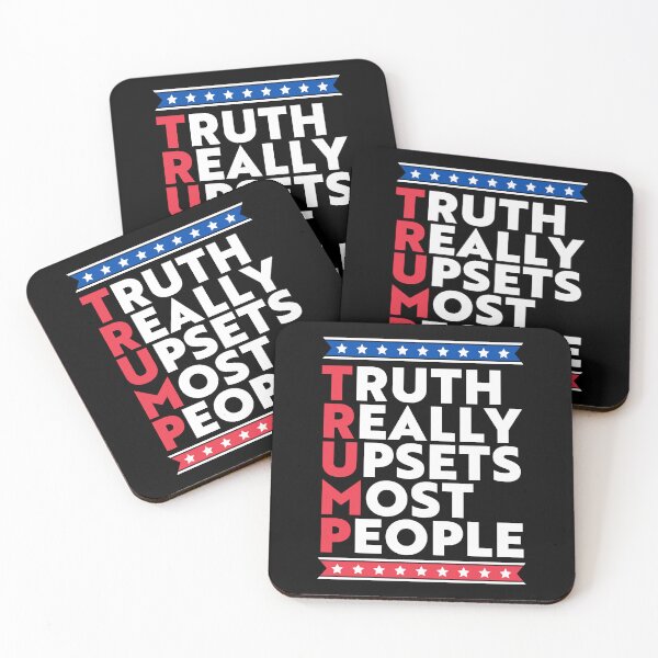 Item preview, TRUMP Truth Really Upsets Most People designed and sold by fusedtees.