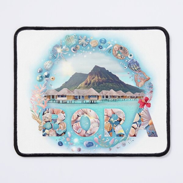 Item preview, Bora Bliss Sticker – Ocean Dream Escape 2025 designed and sold by Imaginarium of Chaos falcon88 .