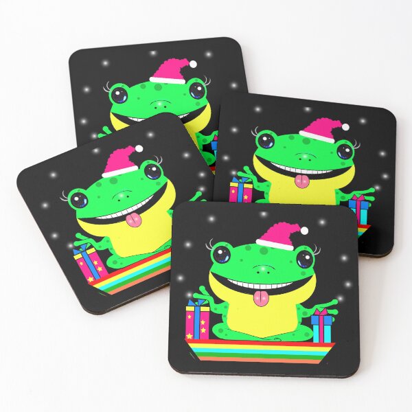 Item preview, Happy frog - Season's Greetings  designed and sold by Shirley cute art .