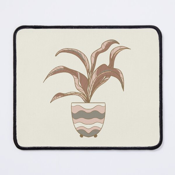 Item preview, Copy of Colorful plant in a pot - mocha mousse cream tan designed and sold by Vaekra.