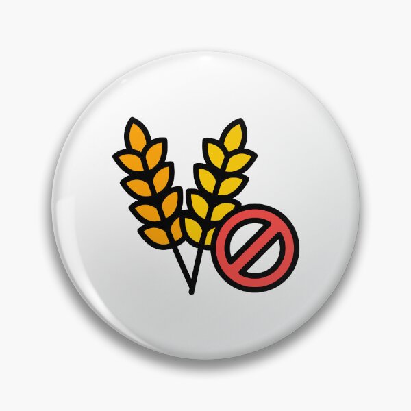 Item preview, Gluten Free Symbol | Wheat Crossed Out No Entry Sign Design | Coeliac Awareness Graphic designed and sold by My Gluten Free Life UK.