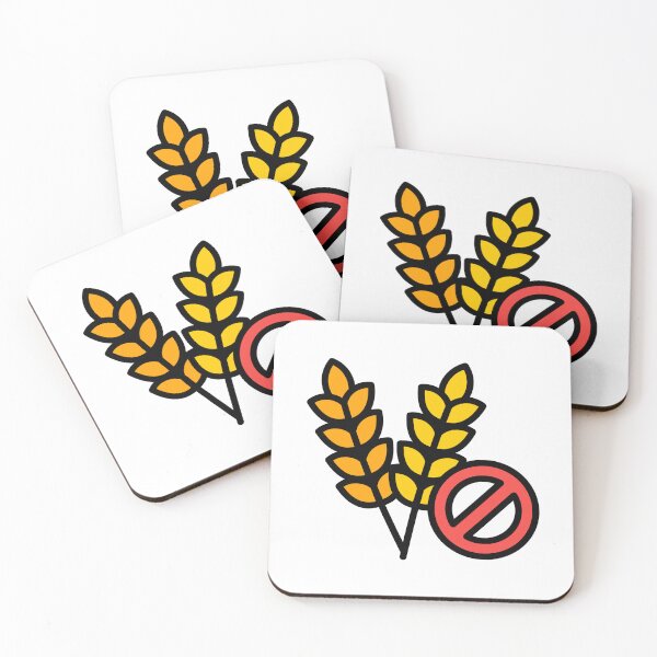 Item preview, Gluten Free Symbol | Wheat Crossed Out No Entry Sign Design | Coeliac Awareness Graphic designed and sold by My Gluten Free Life UK.