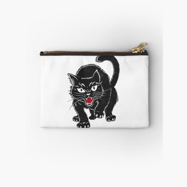 Item preview, Hissing Black Cat designed and sold by hamishby.