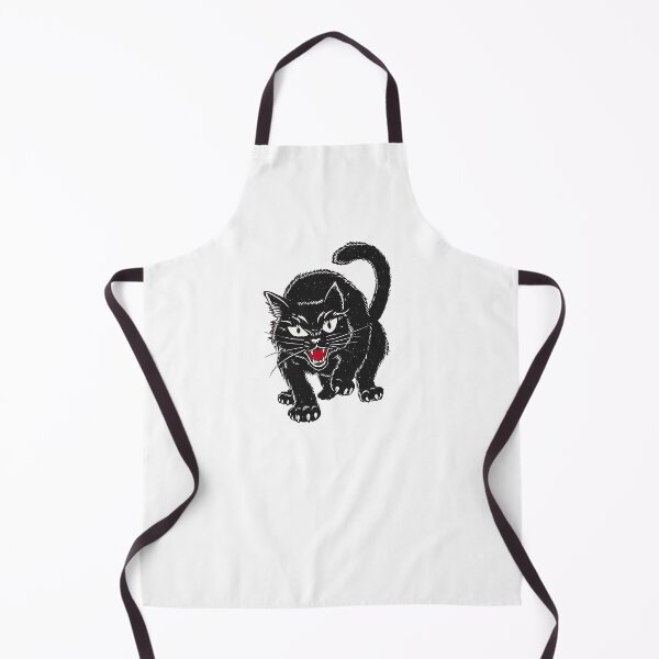 Item preview, Hissing Black Cat designed and sold by hamishby.