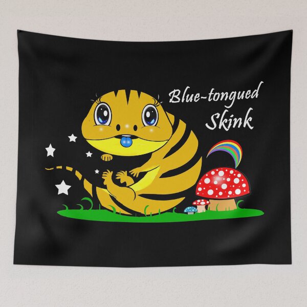 Item preview, Cute Blue-tongued Skink designed and sold by Shirley cute art .