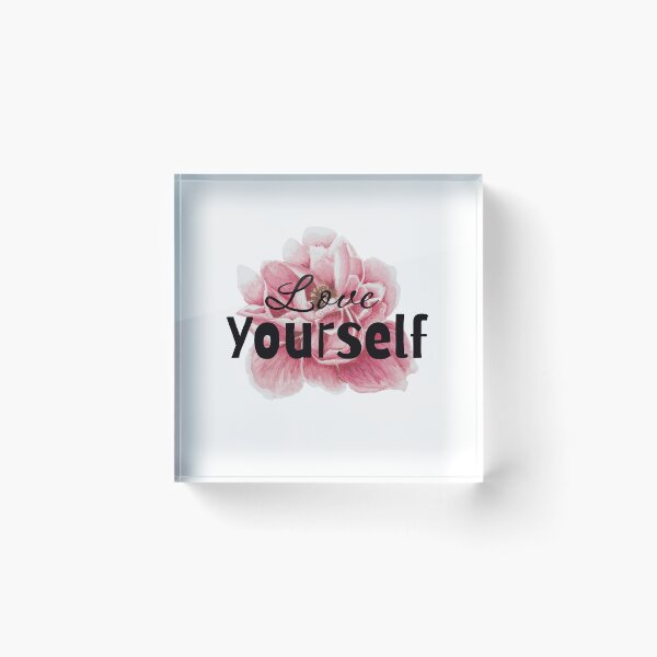 Item preview, Bloom With Self-Love Sticker designed and sold by AquaPixelFusion.