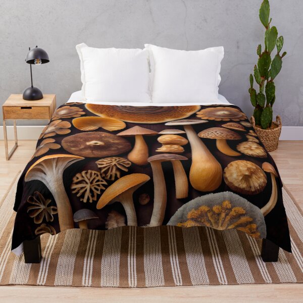 Item preview, Forest Floor Fungi: Mushroom Medley designed and sold by ShadowAndSlate.