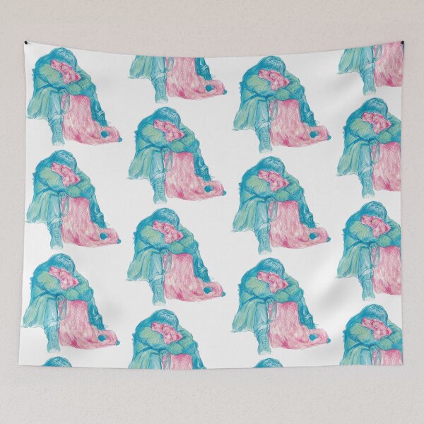 Item preview, wholesome love between dog and owner  designed and sold by Indytheartchamp.