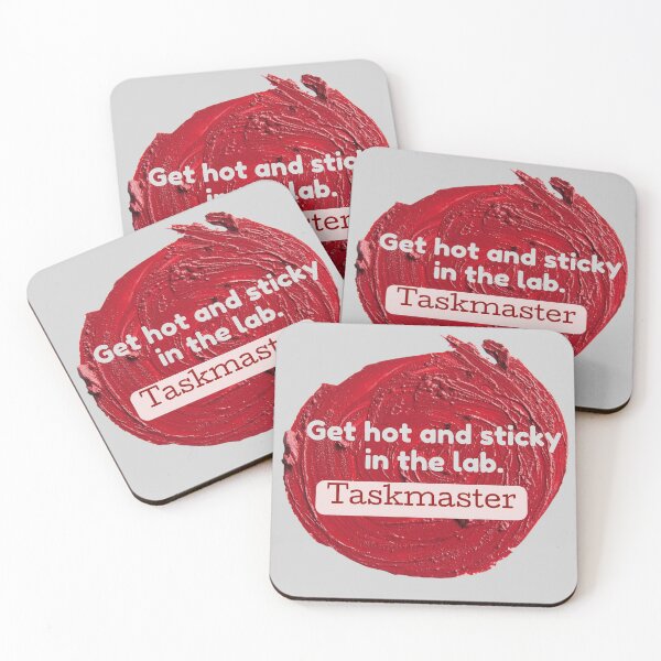 Item preview, Taskmaster: Get hot and sticky in the lab. designed and sold by lmfluffycat.