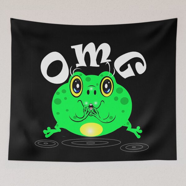 Item preview, Funny frog ( OMG )  designed and sold by Shirley cute art .