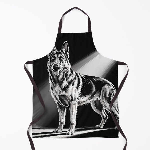 Item preview, Drawing with a wolf dog designed and sold by Marcu Ioachim.