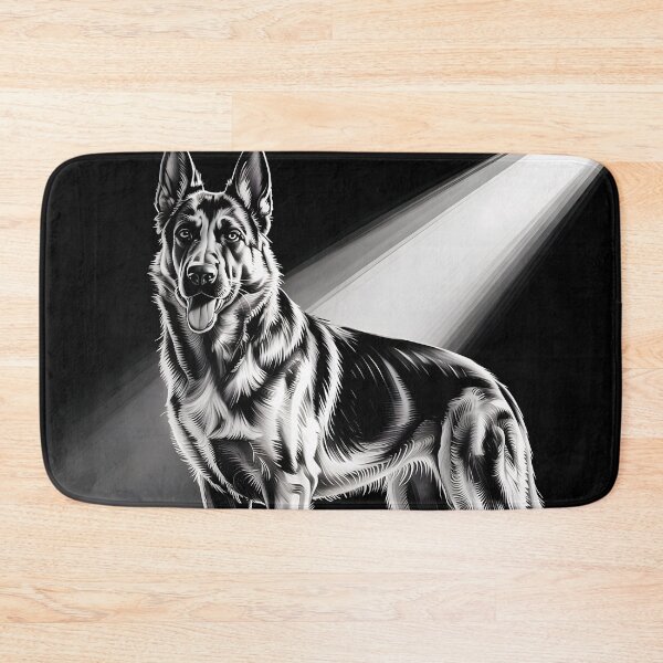 Item preview, Drawing with a wolf dog designed and sold by Marcu Ioachim.