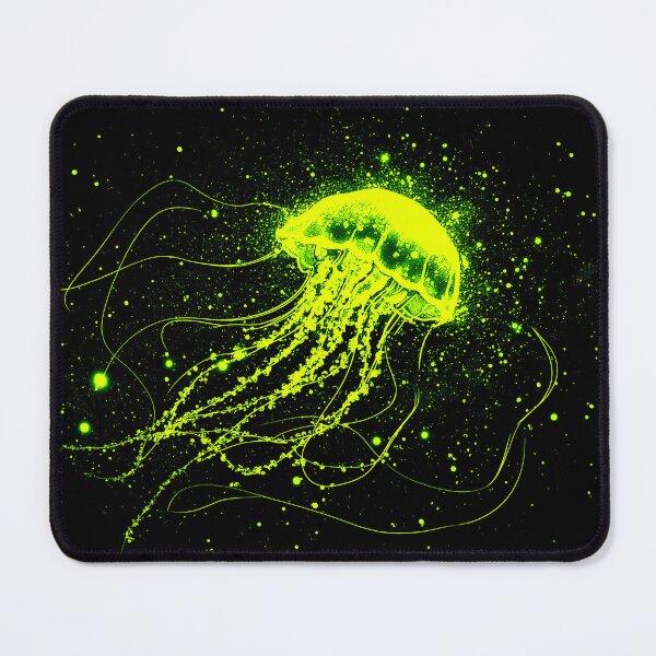 Item preview, The Neon Green Jellyfish designed and sold by SissiTer-Art.