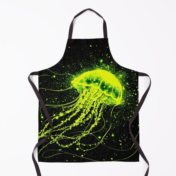Item preview, The Neon Green Jellyfish designed and sold by SissiTer-Art.