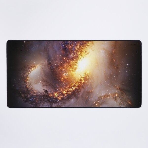 Item preview, The merging of galaxies designed and sold by FluffyGallery.