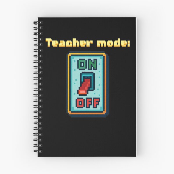 Item preview, Teacher Mode: Off designed and sold by MisterMessy.