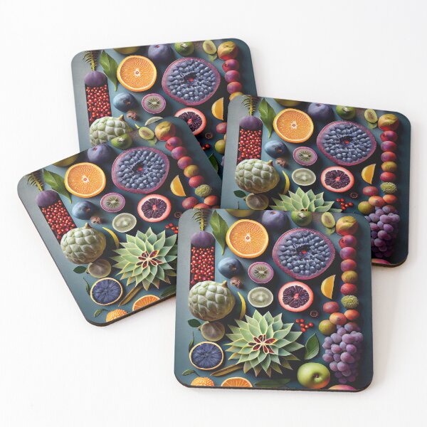 Item preview, Abundant Exotic Fruits: Nature's Bounty designed and sold by ShadowAndSlate.