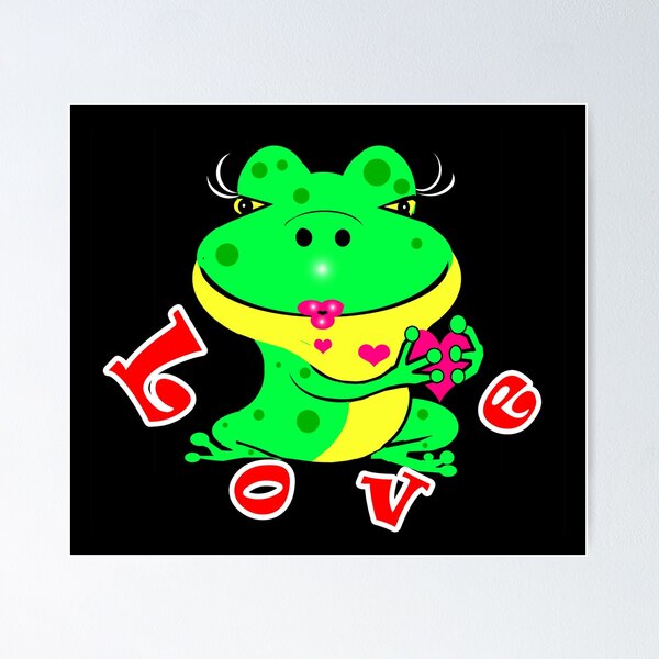 Item preview, Charming frog  designed and sold by Shirley cute art .